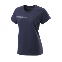 Wilson Tennis Shirt Team II Tech navyblau Damen